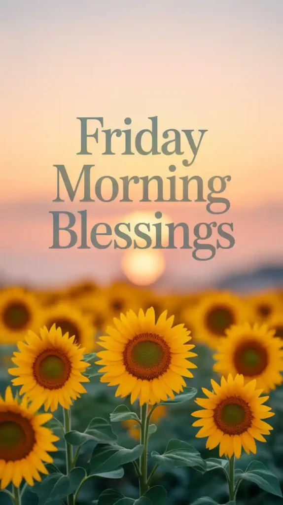 Friday Morning Blessings